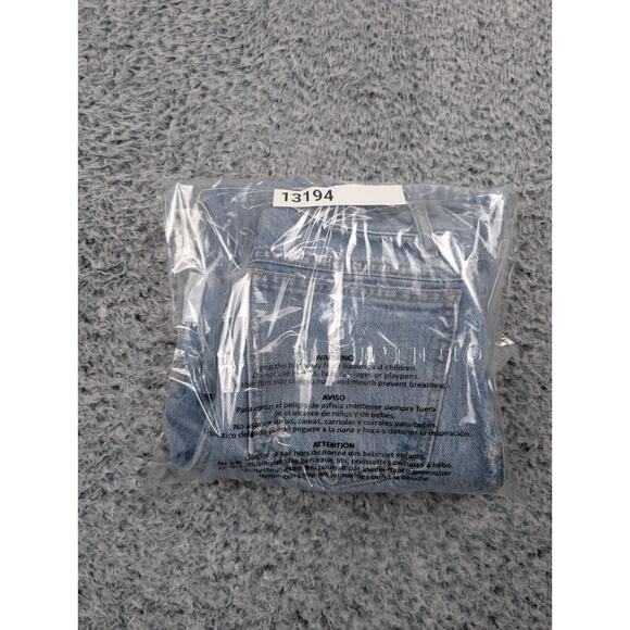 BDG Jeans Women 25 Blue Normcore Toothpick High Rise Casual Distressed Y2K Denim - Picture 10 of 10